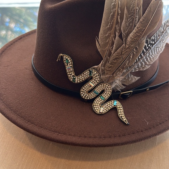 Chocolate Brown Statement Hat main image 5